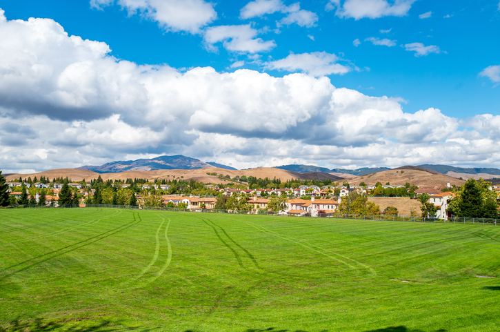 Panoramic Image of San Ramon, California